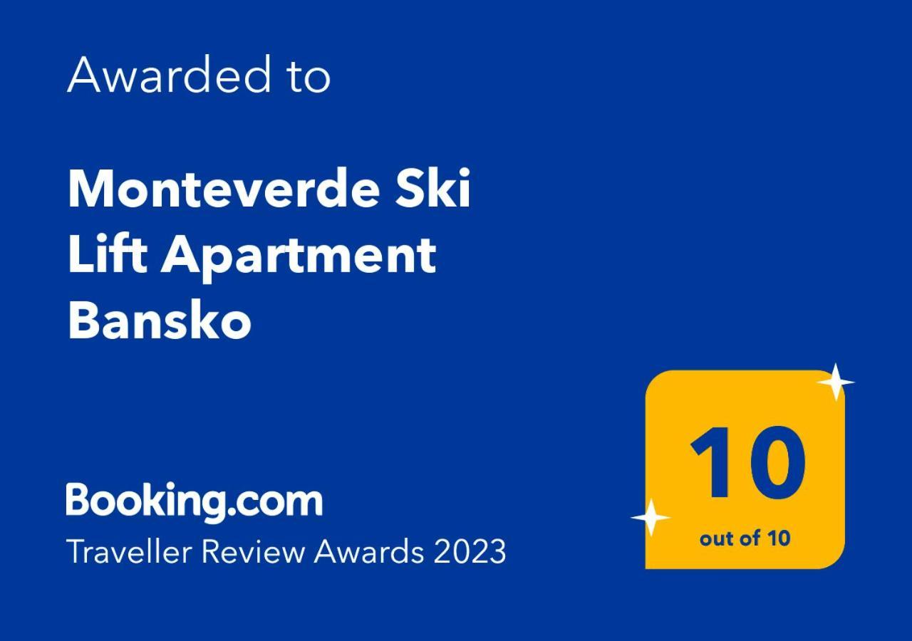 Monteverde Ski Lift Apartment Bansko Buitenkant foto